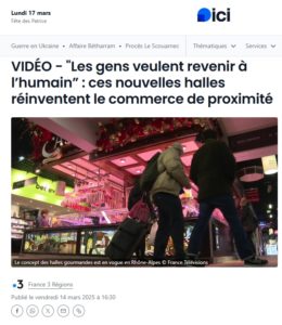 VIDÉO - "Les gens veulent revenir à l’humain” : ces nouvelles halles réinventent le commerce de proximité